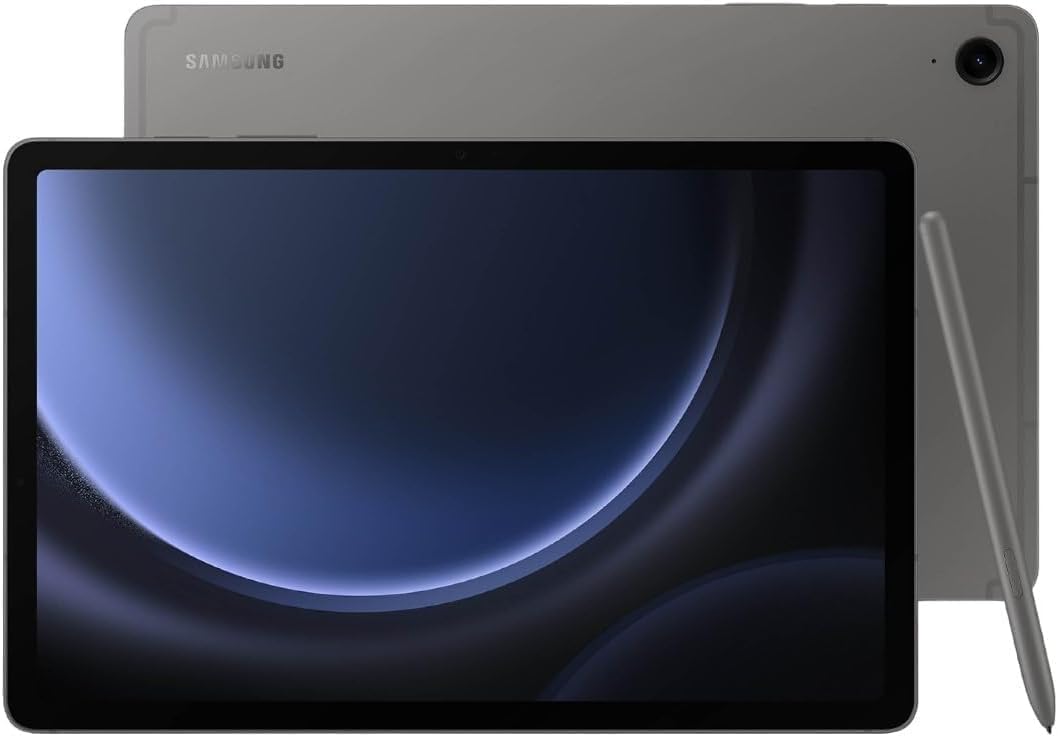 SAMSUNG Galaxy Tab S9 FE 10.9" 256 GB Gray Tablet - Factory Unlocked | SM-X510 | WiFi Only | International Version