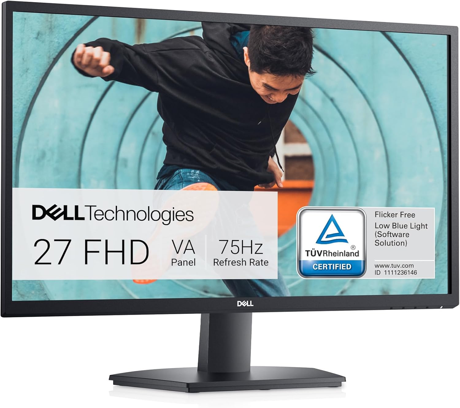 Dell 27 inch SE2722HX Monitor | 1920 x 1080 | 16:9 | 75Hz | 16.7 Million Colors 