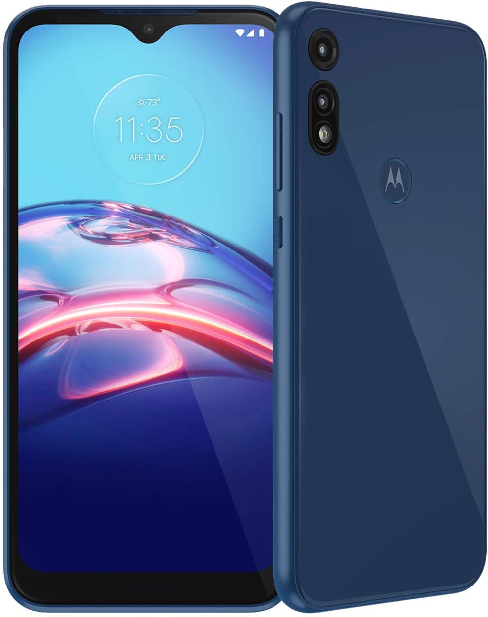 Moto E | Unlocked | Made for US by Motorola | 2/32GB | 13MP Camera | 2020 | Blue