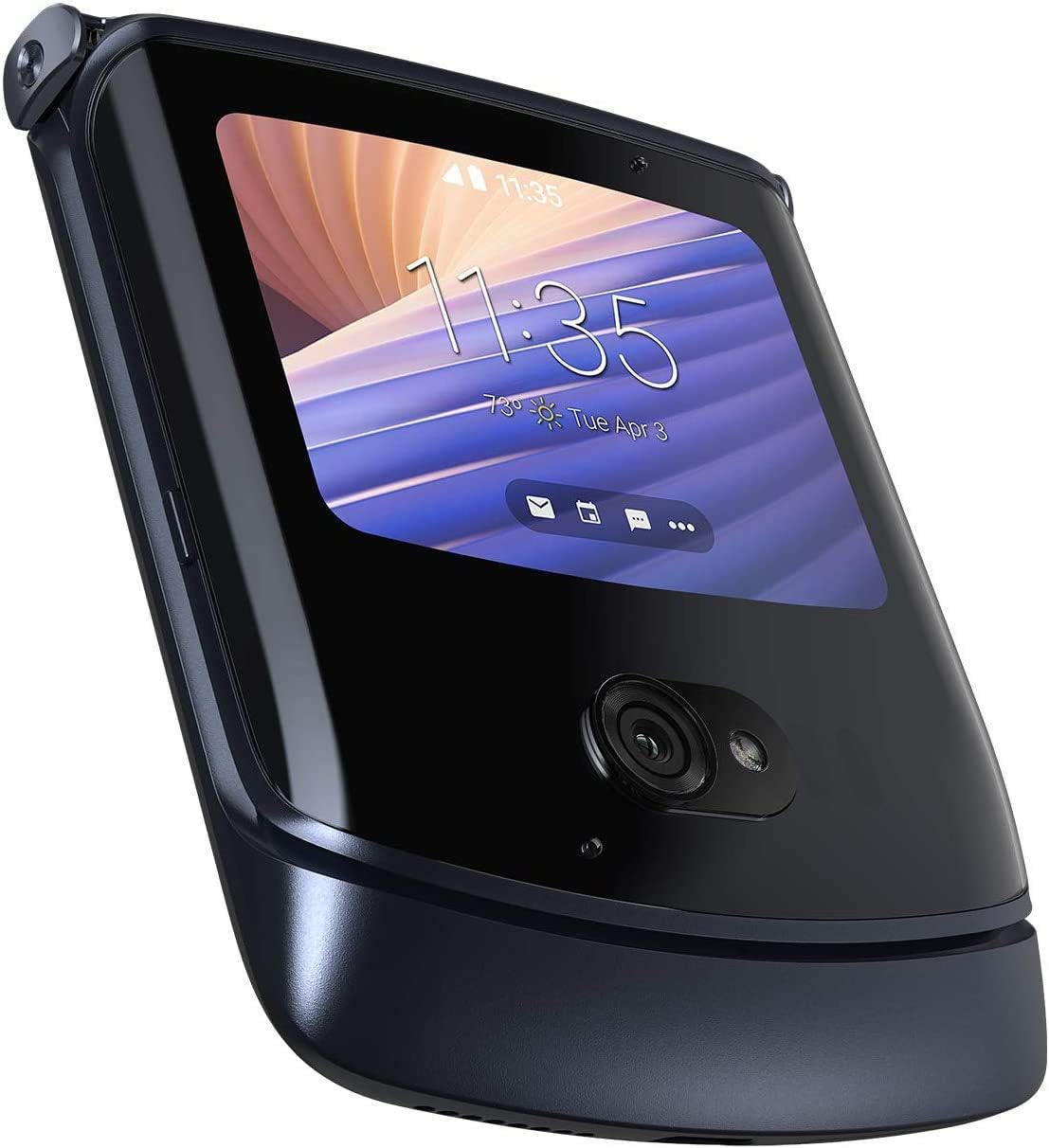 Motorola Razr 5G | Unlocked | Made for US | 8/256GB | 48MP Camera | 2020 | Polished Graphite