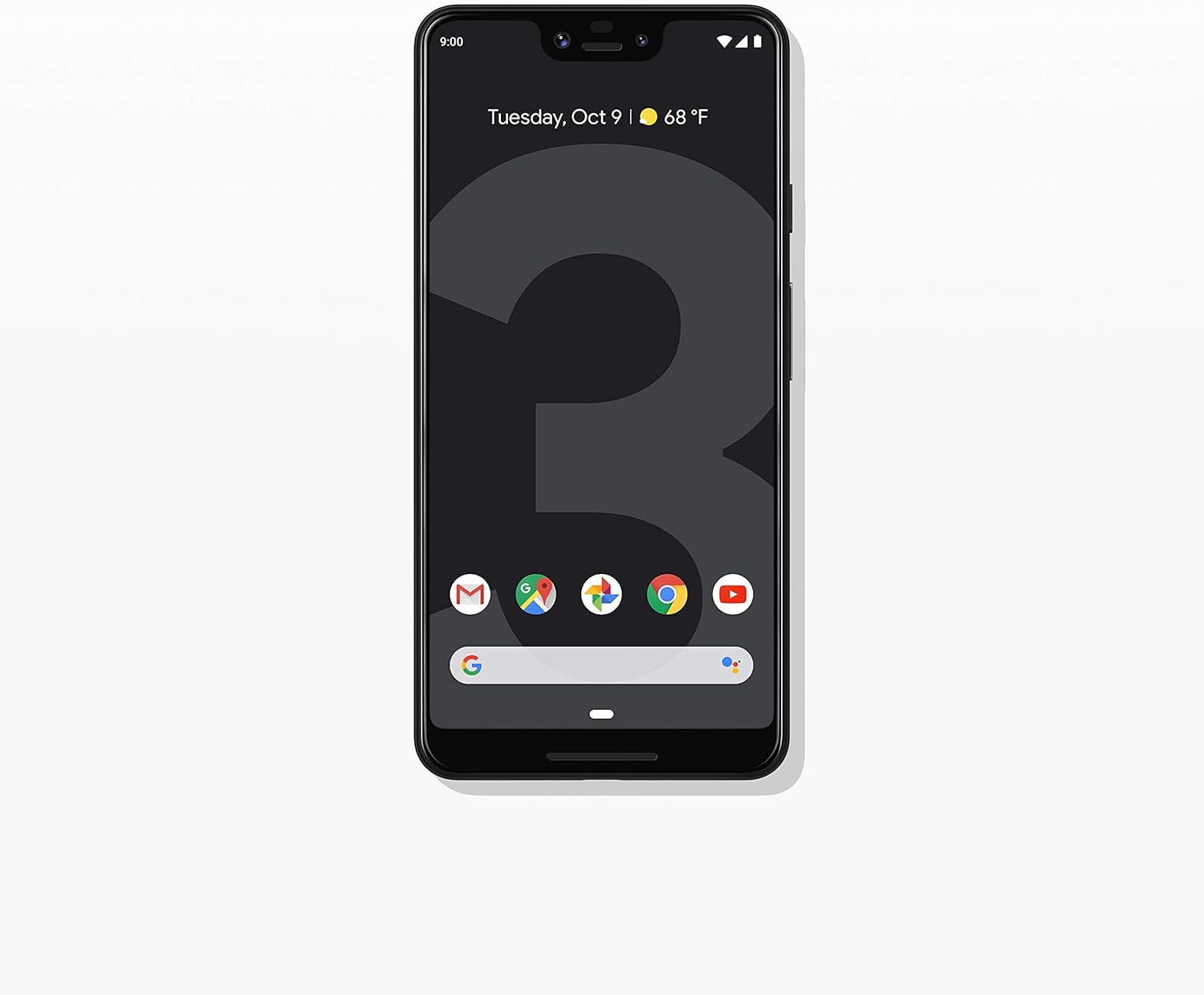 Google - Pixel 3 XL with 128GB Memory Cell Phone (Unlocked) - Just Black