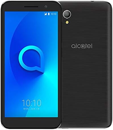 Alcatel 1 Unlocked Phone 4G LTE 5" Display 16GB Dual Camera ATT, Tmobile, Metro, Straight Talk - Black