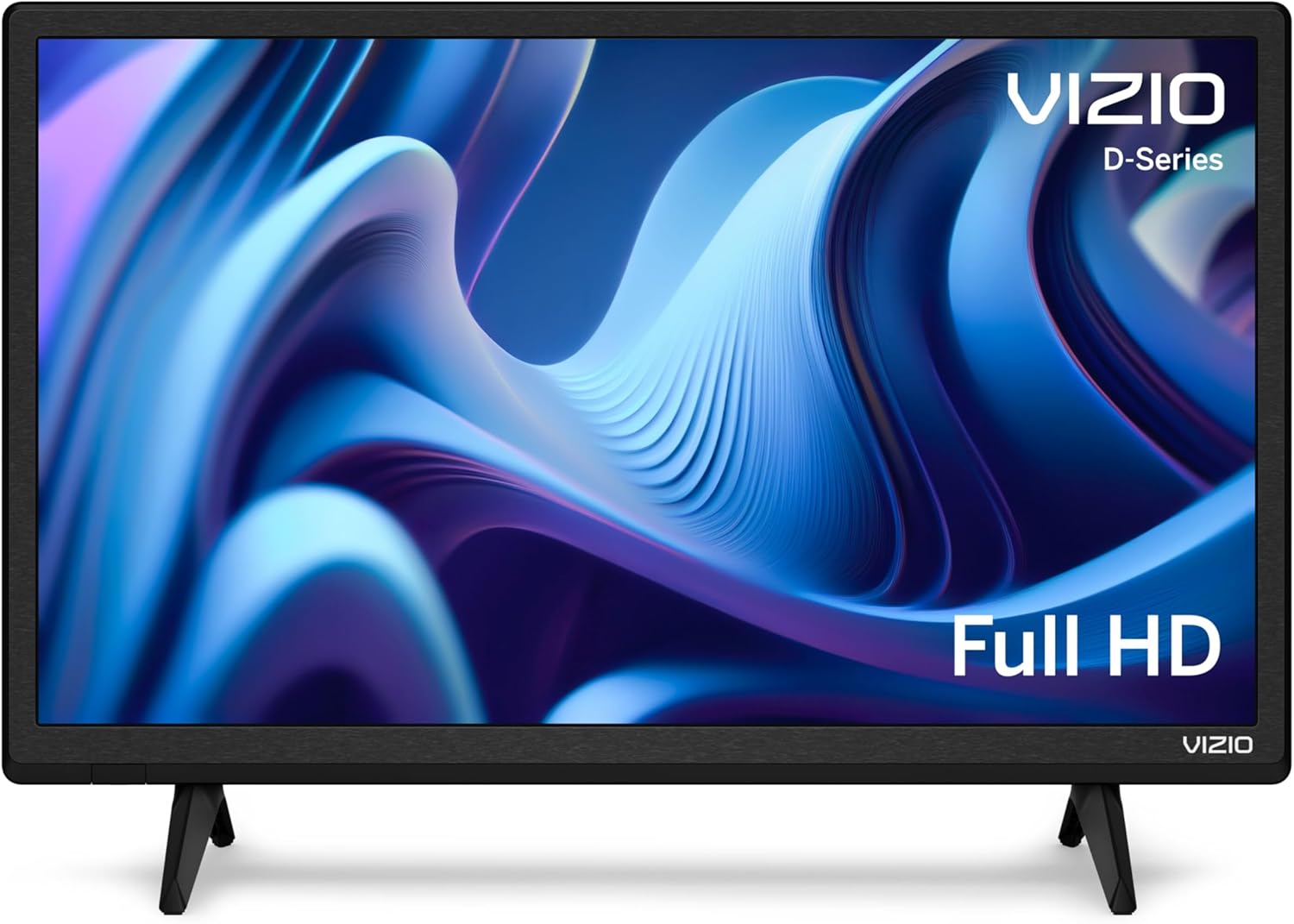 VIZIO 24-inch D-Series Full HD 1080p Smart TV with Apple AirPlay and Chromecast Built-in, Alexa Compatibility, D24f-J09, 2022 Model