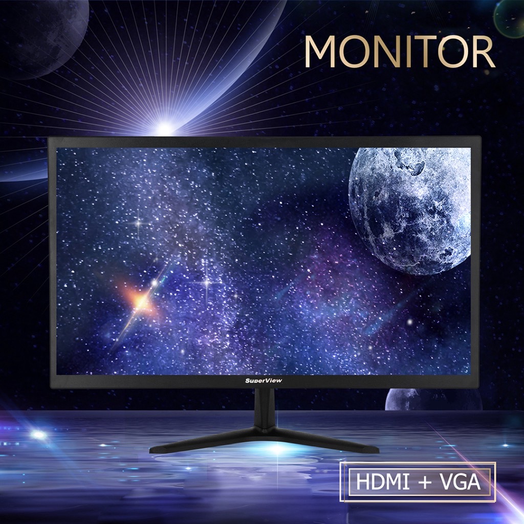 จอมอนิเตอร์ หน้าจอคอมพิวเตอร์ จอคอม Monitor Full HD  32/27/24/21.5/19/17 นิ้ว (จอคอมพิวเตอร์)  IPS ฟรี VGA