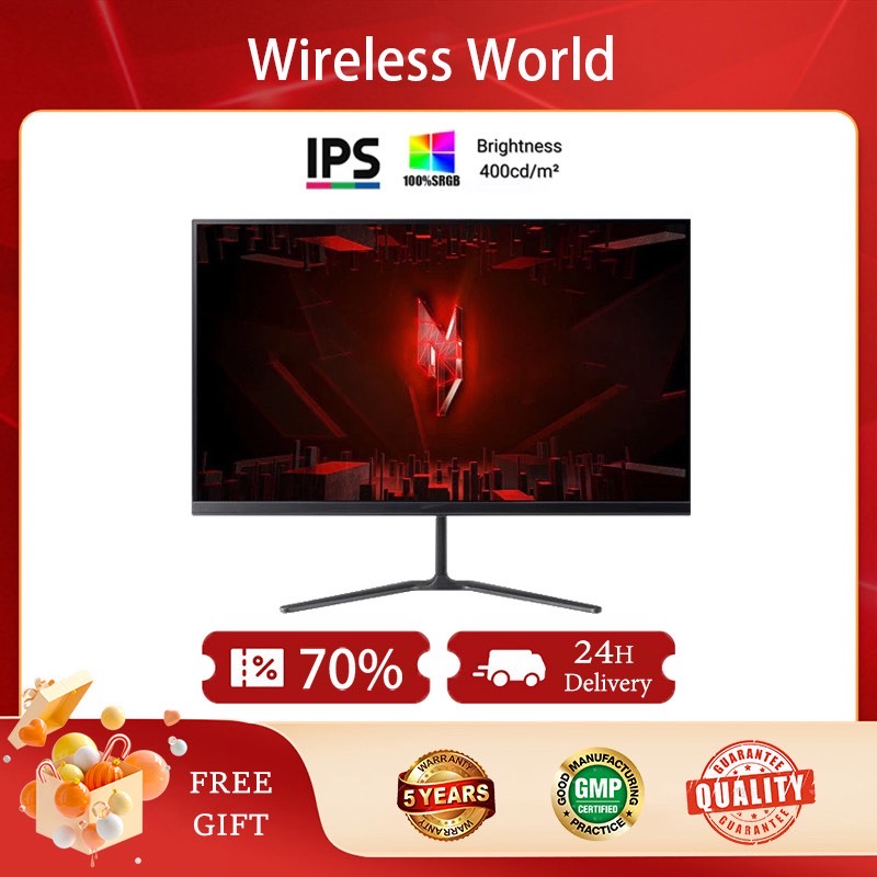 จอคอมพิวเตอร์ 27 นิ้ว จอมอนิเตอร์ จอคอม 165HZ หน้าจอโค้ง จอเกมมิ่ง 4K Gaming Monitor รับประกัน5ปี