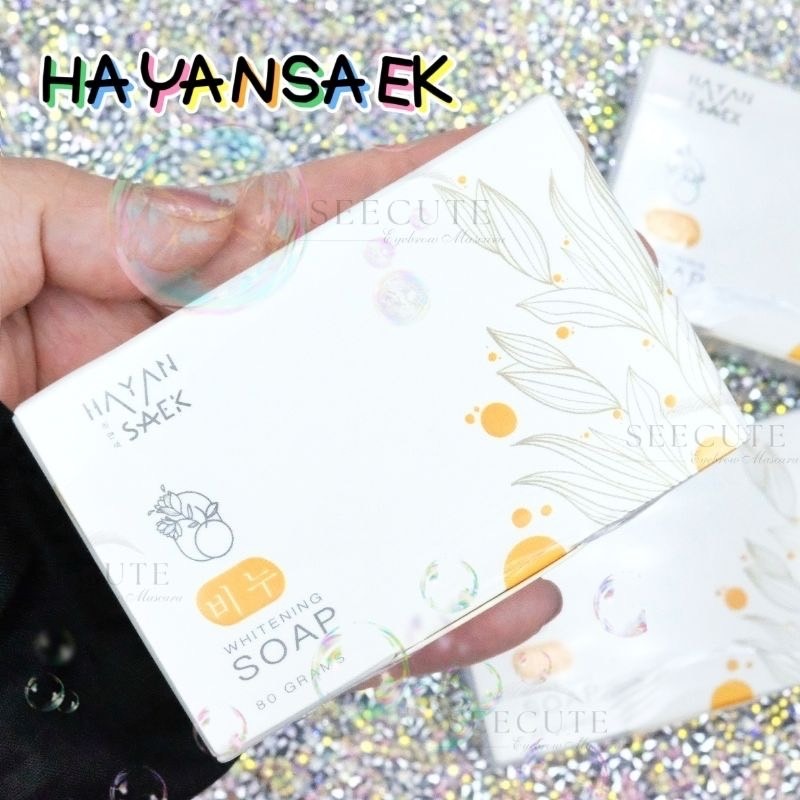 สบู่ Hayansaek ลดสิว ผิวใส สบู่พรีเมี่ยม สบู่ผิวกาย อ่านก่อนสั่ง