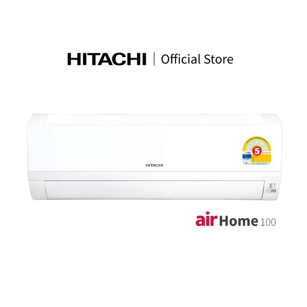 Hitachi แอร์ติดผนัง เบอร์5 รุ่น Fixed Speed ( Non inverter ) แอร์ ฮิตาชิ