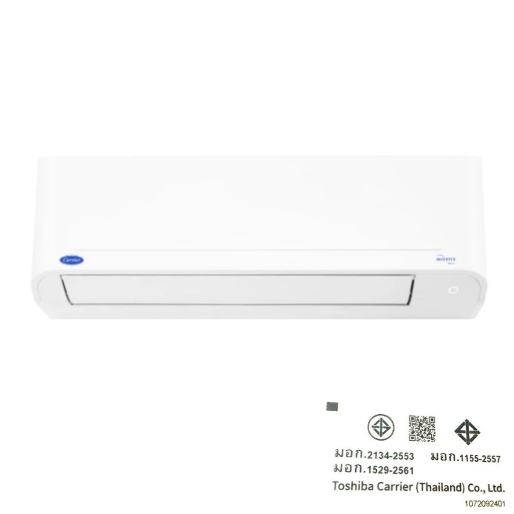 [รวมค่าติดตั้ง] CARRIER แอร์ติดผนังระบบอินเวอร์เตอร์รุ่น COPPER 10 R32 ขนาด 9200-25200 BTU