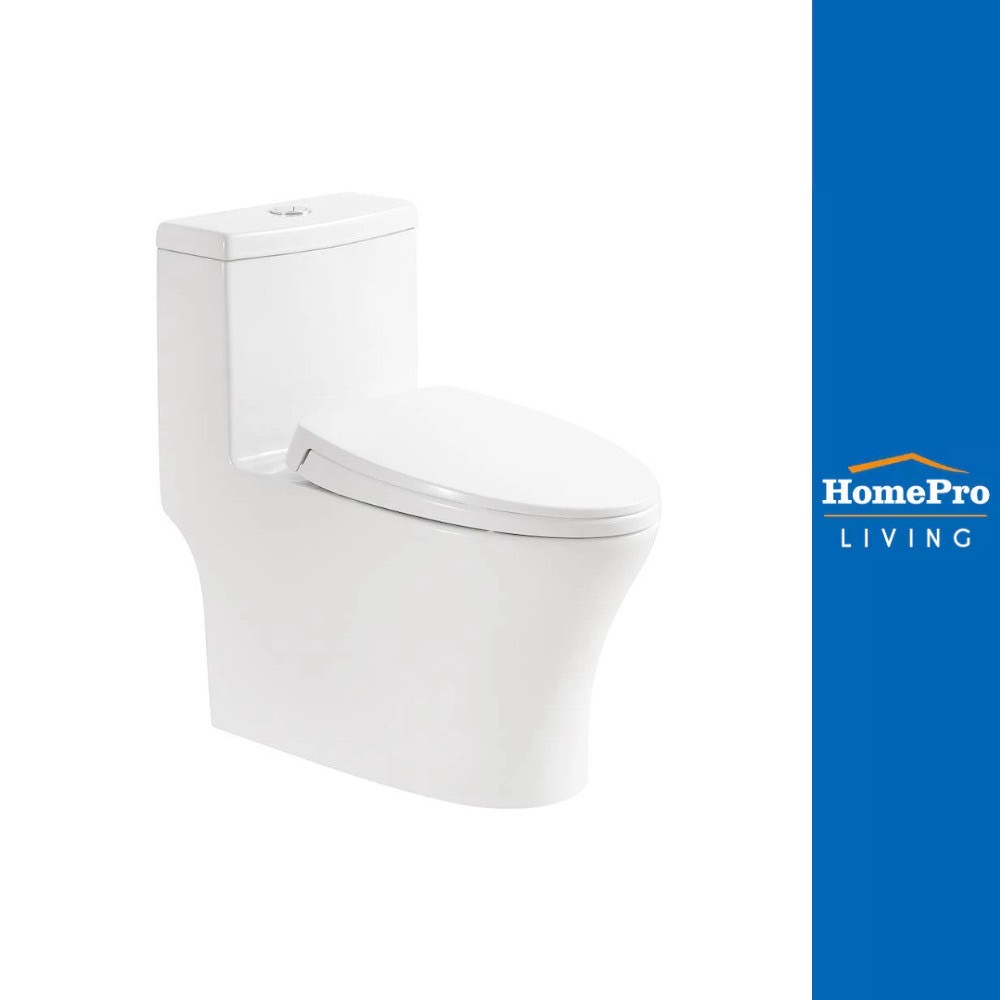 [สินค้าไม่รวมติดตั้ง] HAFELE สุขภัณฑ์ 1 ชิ้น 495.61.474 3/4.5L สีขาว