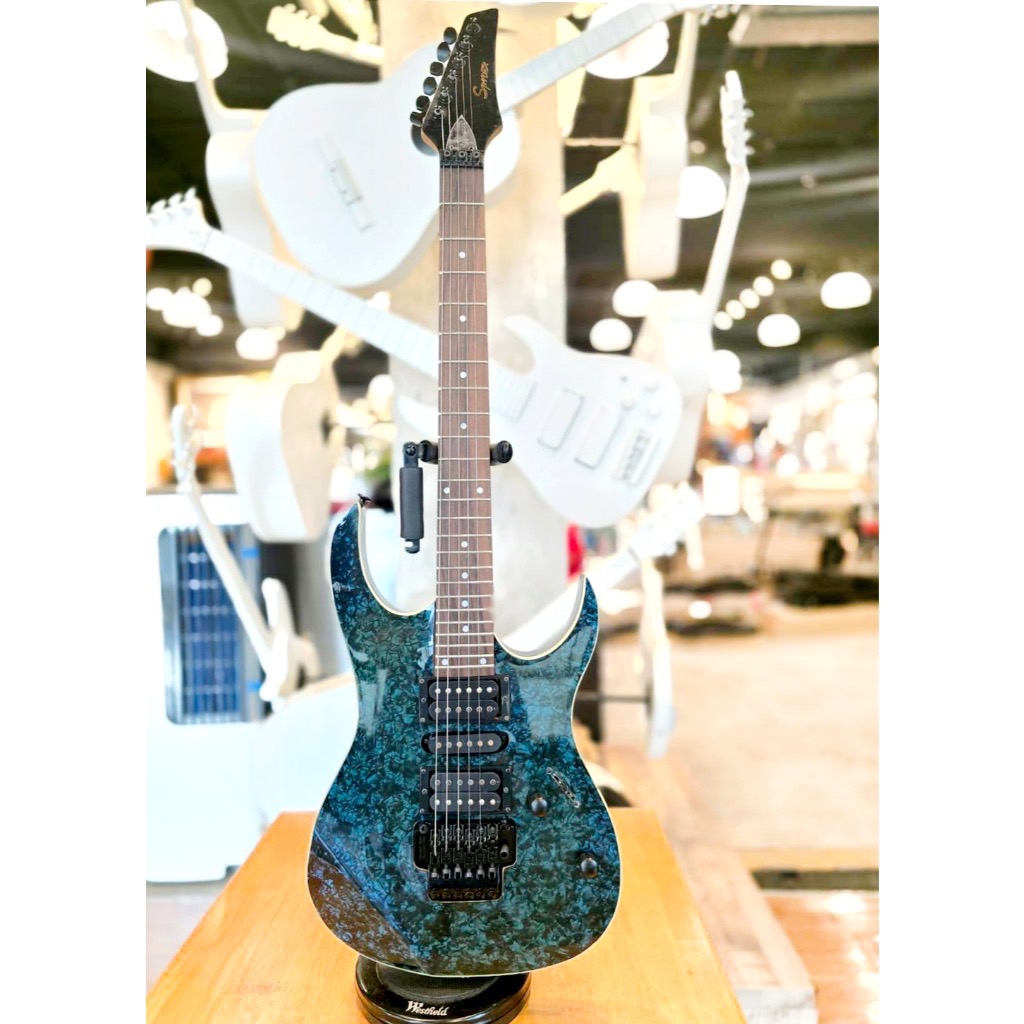 SPIDER : CHH-R ELETCRIC GUITAR  กีต้าร์ไฟฟ้า ( สี ลายกระ ) สินค้าเคลียร์โกดัง