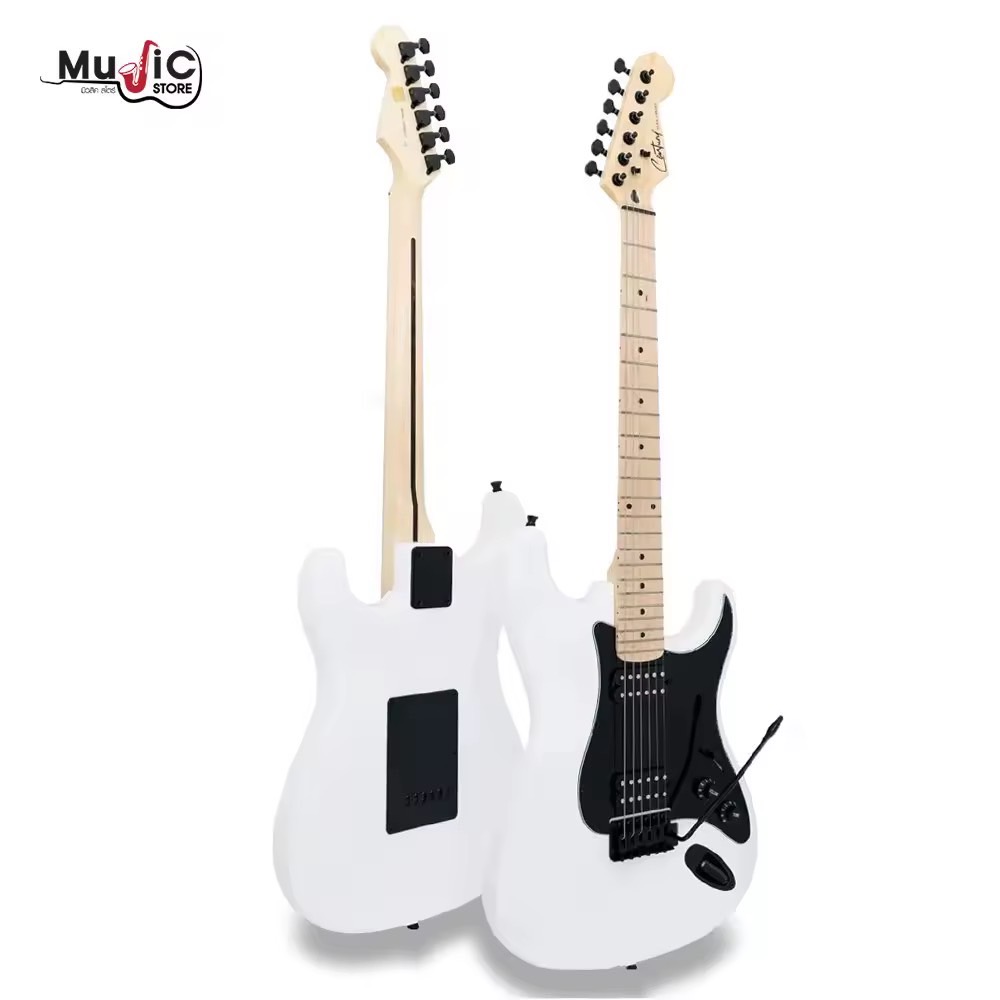กีตาร์ไฟฟ้า Century Dark Series Stratocaster WH แถมฟรี กระเป๋า ปิ๊ก ประแจปรับคอ พร้อมเซ็ตอัพให้ ก่อนจัดส่ง ประกัน1ปี