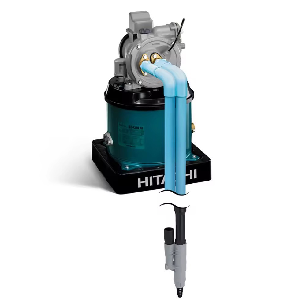 HITACHI ปั้มน้ำอัตโนมัติดูดน้ำลึก Deep Well - Tank รุ่น DTP300GX(PJ) 300 วัตต์
