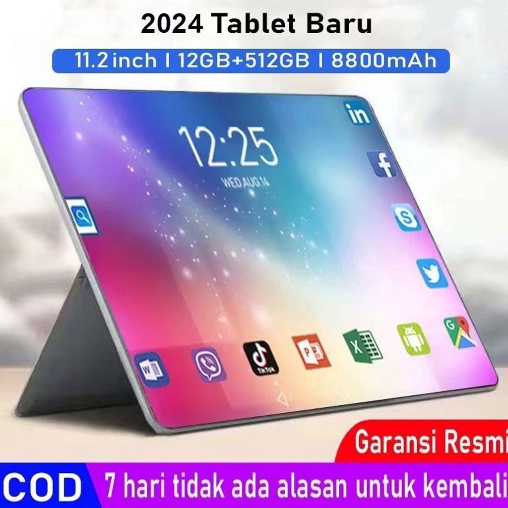 ซื้อ1แถม 6 แท็บเล็ตใหม่ ของขวัญ 11.8นิ้ว เอชดี แกะ16GB+512GBแท็บเล็ตราคาถูก รองรับ2ซิม 5G Tablet wifi แท็บเล็ต