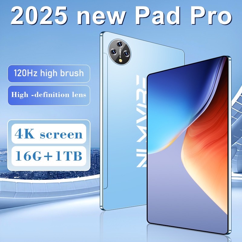 🔥ซื้อ 1 แถม 11🔥 NUMVIBE H13Pro 11 นิ้ว แท็บเล็ตดั้งเดิม 5G Tablet 12000mAh 16GB + 1TB ROM Dual SIM WiFi แท็บเล็ตพีซี COD
