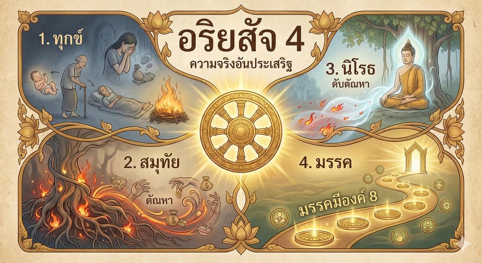 อริยสัจ 4 (ความจริงอันประเสริฐ)